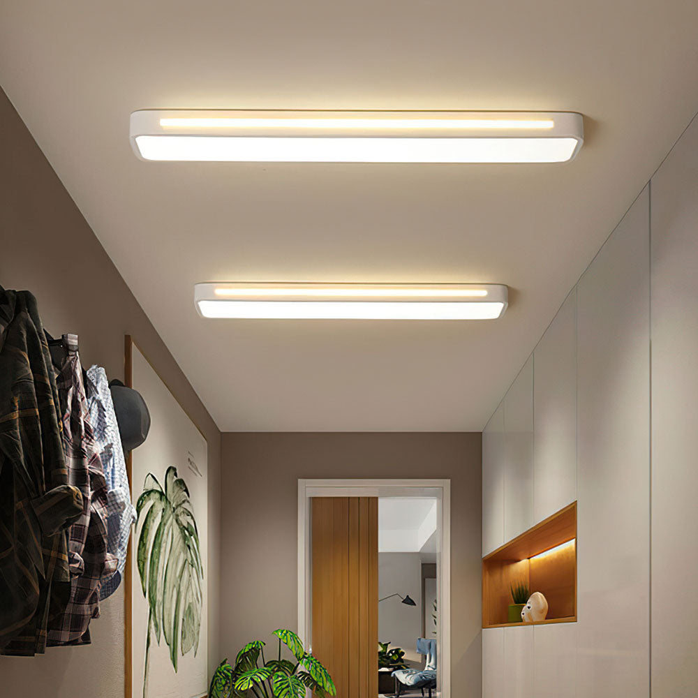 Schlankes LED-Deckenlicht für moderne Innenräume