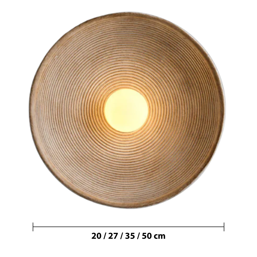 Japanische minimalistische Design-Wandlampe