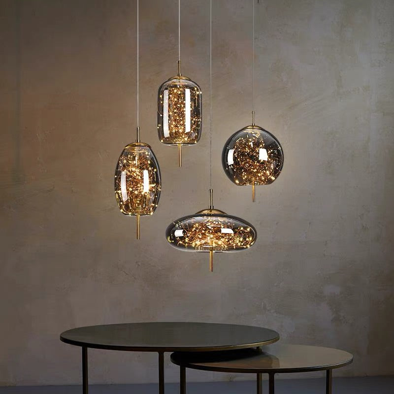 Elegante lineare Hängeleuchte