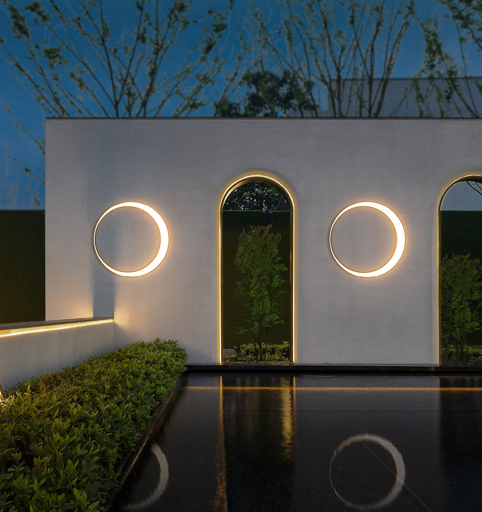 Moderne wasserdichte LED-Außenwandleuchte