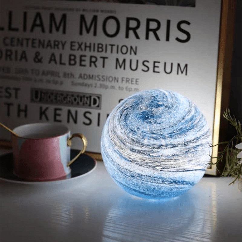 Selenora Celestial Glass-Mondtischlampe
