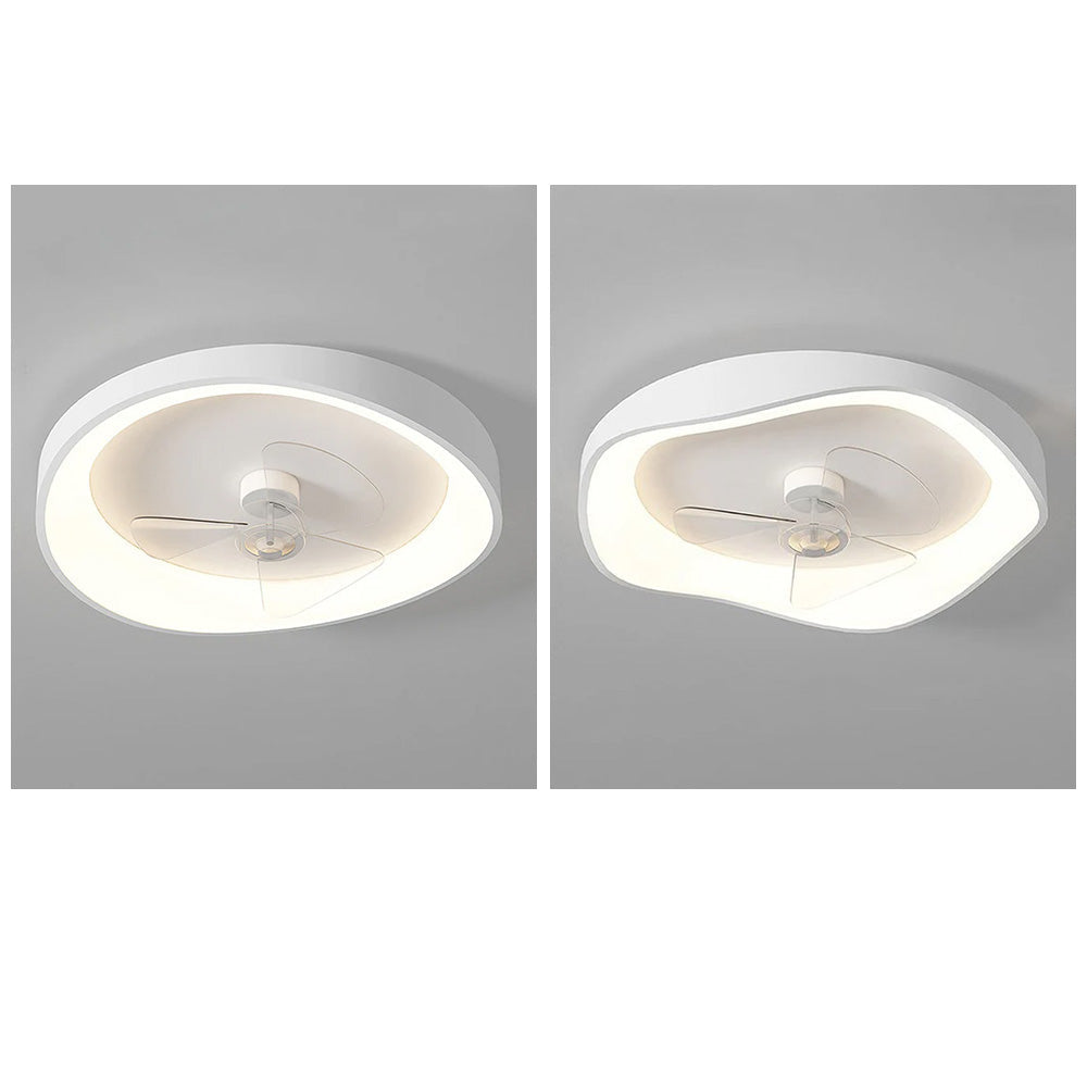 Moderner LED-Deckenventilator mit Licht