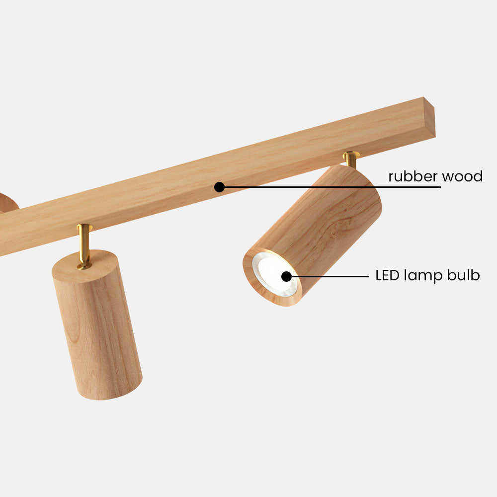 Minimalistische LED-Schienenleuchte