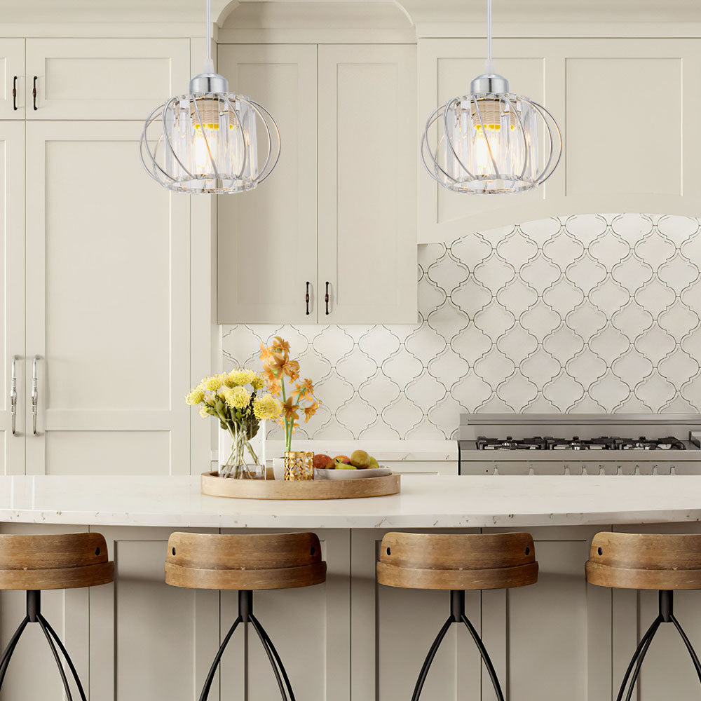 Nordische Glaskugel-Hängeleuchte