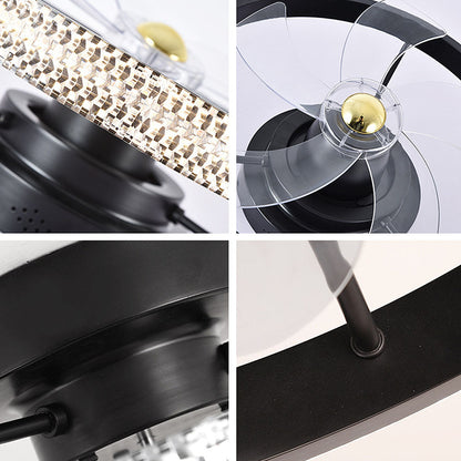 Intelligenter LED-Deckenventilator mit Fernbedienung