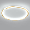 Runde schlichte LED-Deckenleuchte