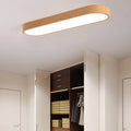 Ovale Acryl-Deckenleuchte mit LED
