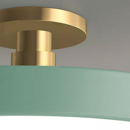 Schlanke runde LED-Deckenleuchte