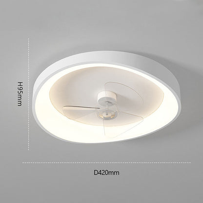 Moderner LED-Deckenventilator mit Licht