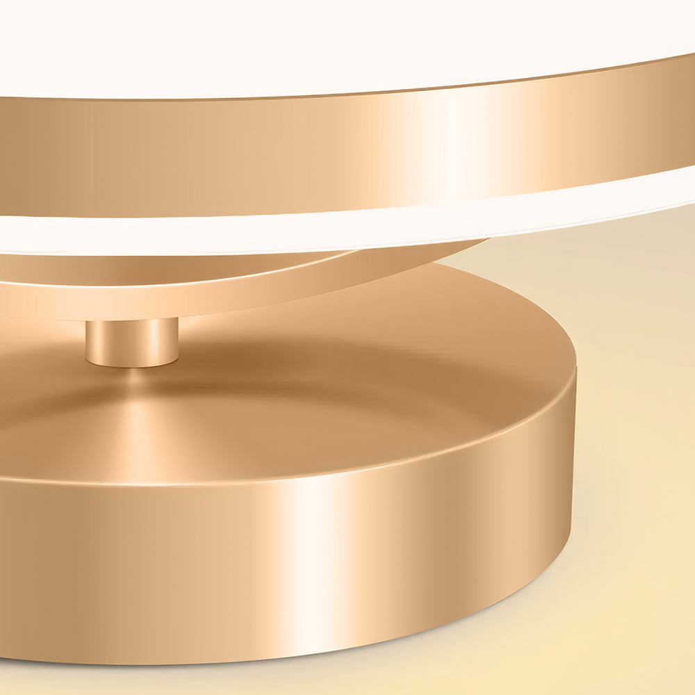 Elegantes goldenes Beleuchtungspanel