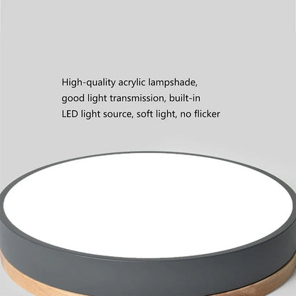 Moderne Wellen-Deckenleuchte mit LED