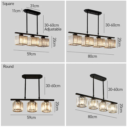 Antike Glas-Hängeleuchte