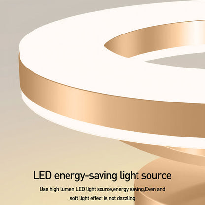 Elegantes goldenes Beleuchtungspanel