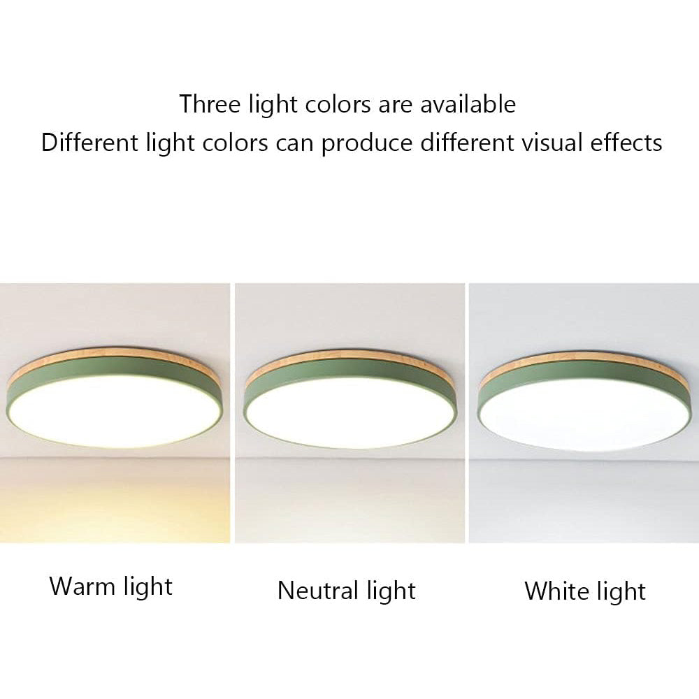 Moderne Wellen-Deckenleuchte mit LED