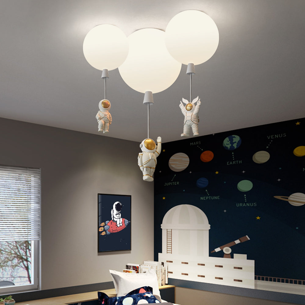 Astronauten-Pendelleuchte Für Stilvolle Dekoration-Aster Selection