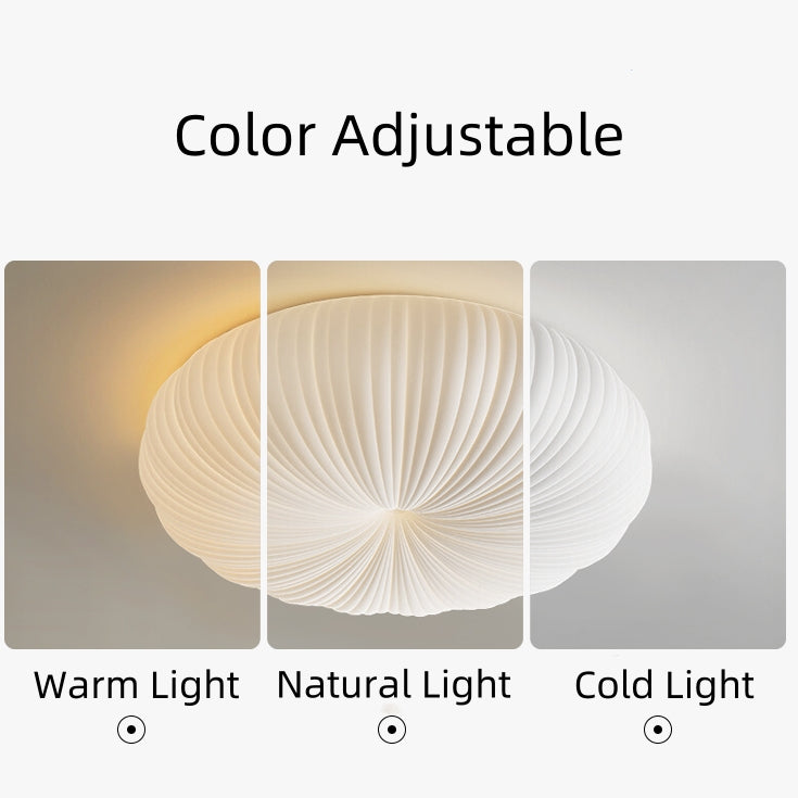 Moderne Kürbis-Deckenleuchte