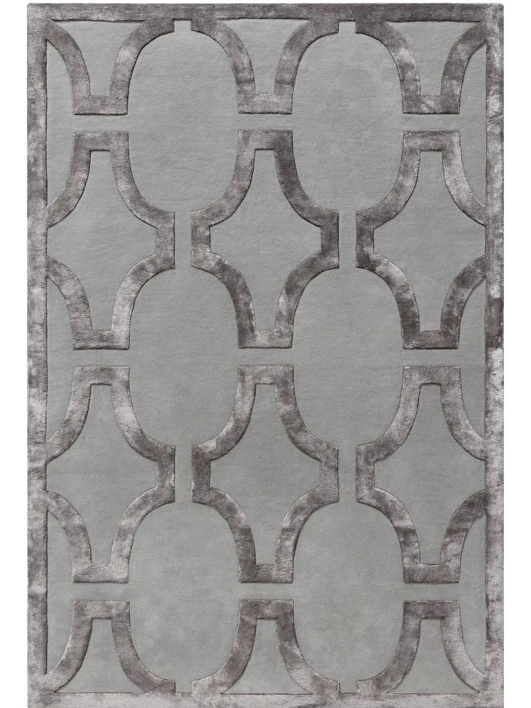 Cremefarbener Wollteppich Wohnzimmerdesign