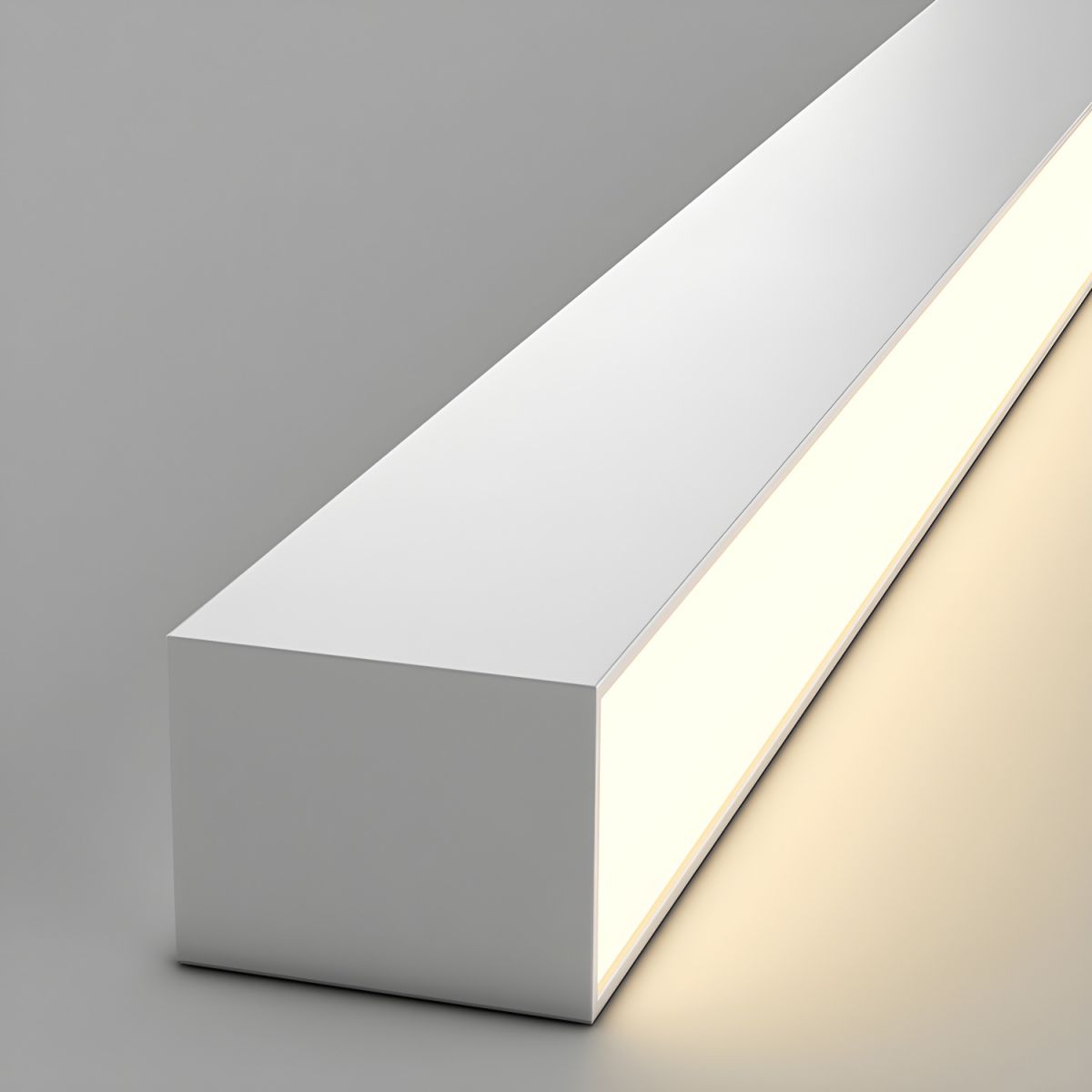 Minimalistische lineare LED-Deckenleuchte