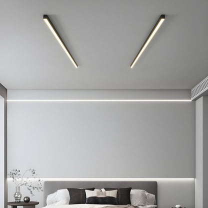 Minimalistische lineare LED-Deckenleuchte