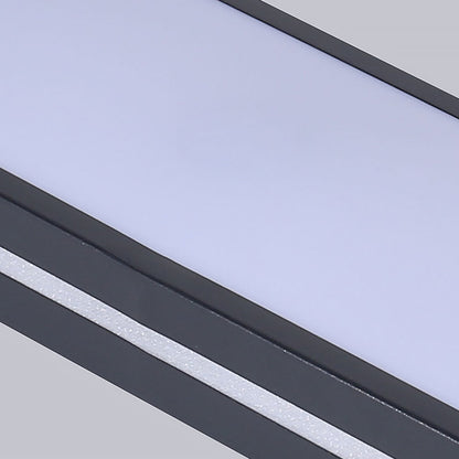 Schlankes LED-Deckenlicht für moderne Innenräume