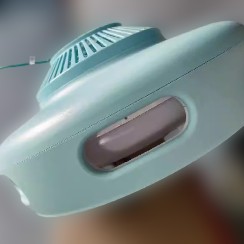 Nordischer bladeless LED-Deckenventilator mit Licht