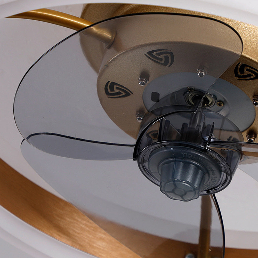 Deckenventilator bündig mit LED-Beleuchtung