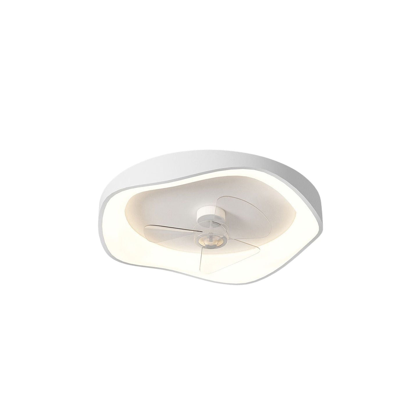Moderner LED-Deckenventilator mit Licht
