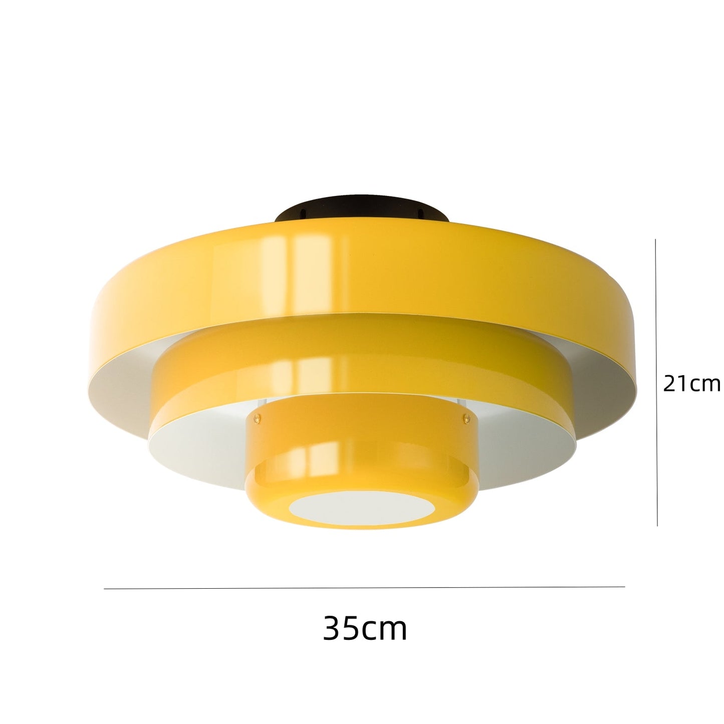 Leuchte zur Deckenmontage im Stil der Mitte des Jahrhunderts