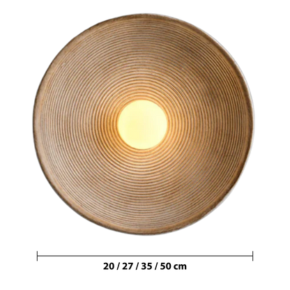 Japanische minimalistische Design-Wandlampe