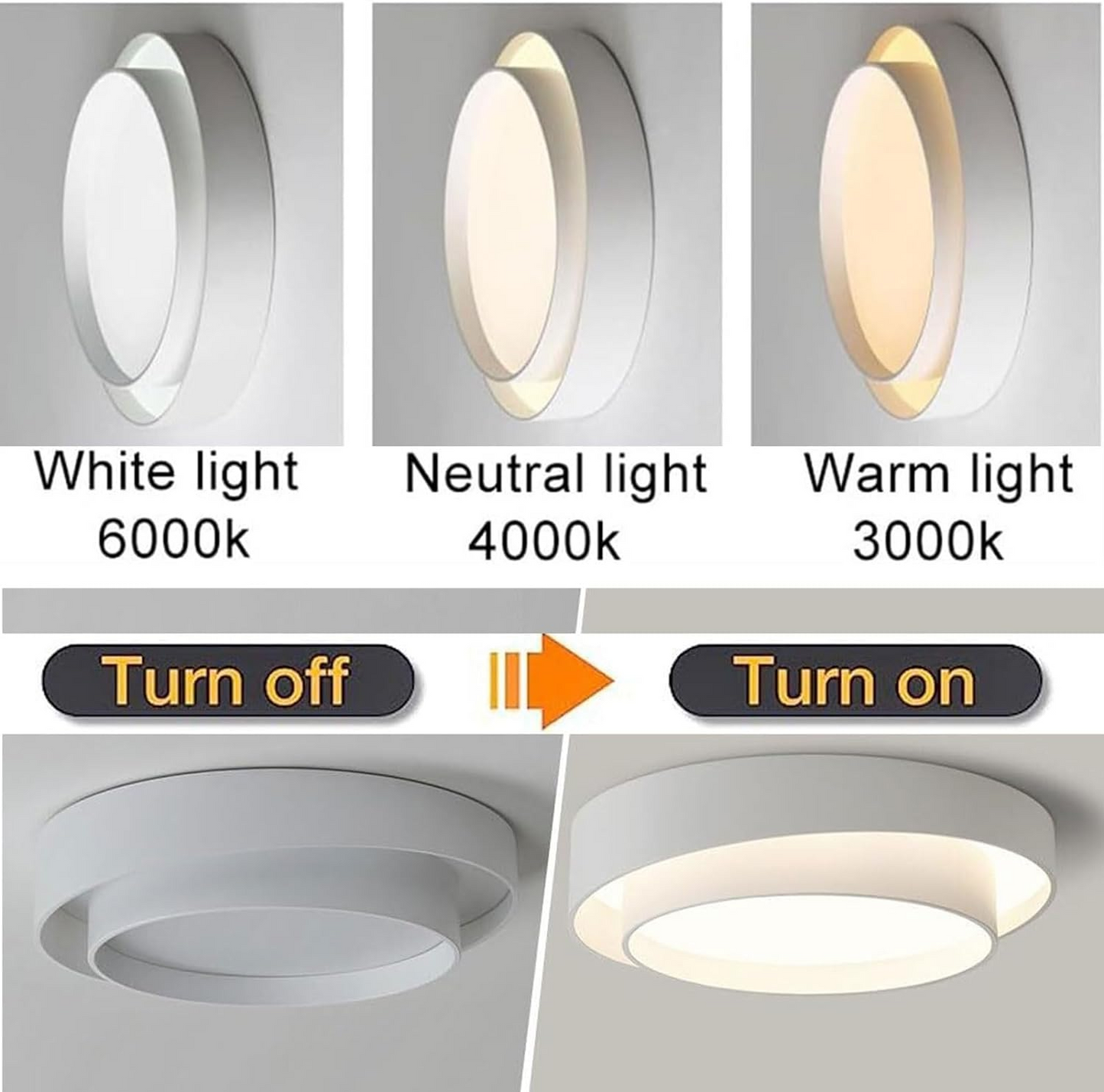 Rundes Nordisches LED-Licht