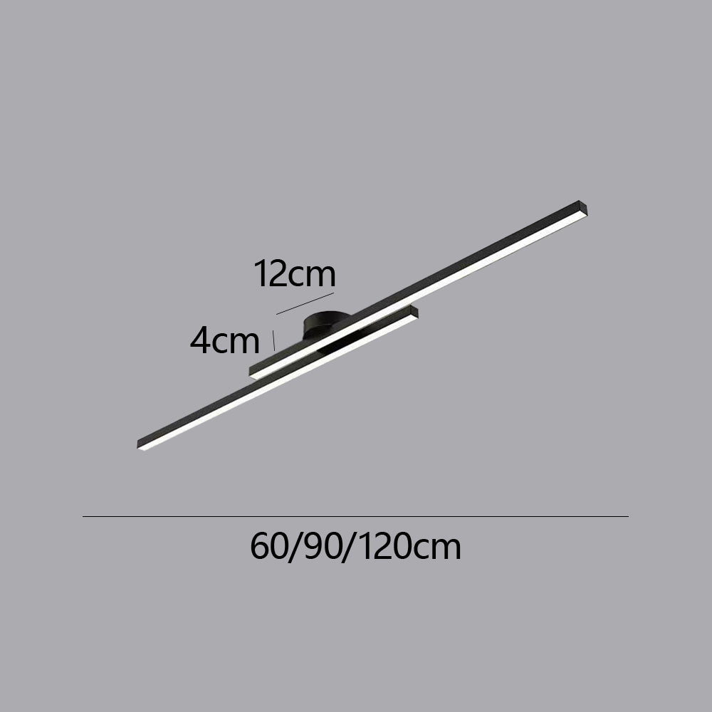 Verlängerte Aluminium-LED-Deckenleuchte