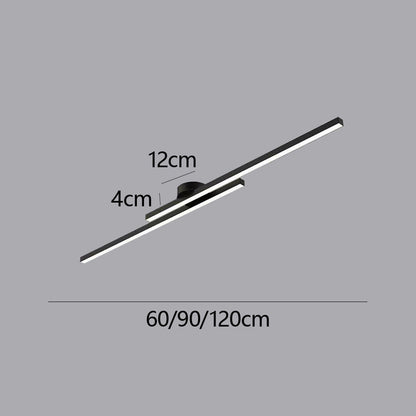 Verlängerte Aluminium-LED-Deckenleuchte