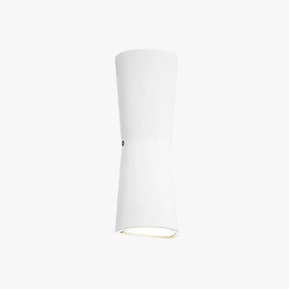 Moderne Außenwandleuchte mit doppelt gerichteten LED-Strahlen