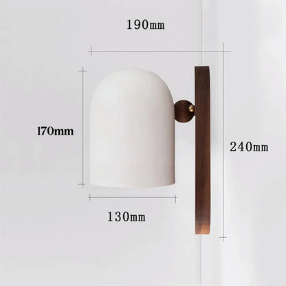 Antike Schlafzimmer-Wandlampe