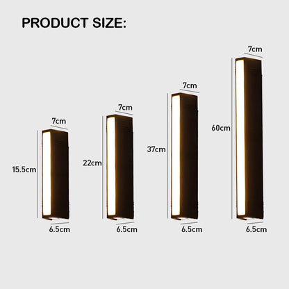 Ultrahelle Außenwandleuchte