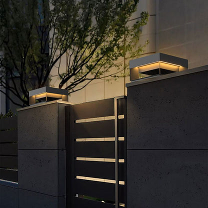 Solar Cube Außenpfostenleuchte