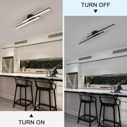 Verlängerte Aluminium-LED-Deckenleuchte