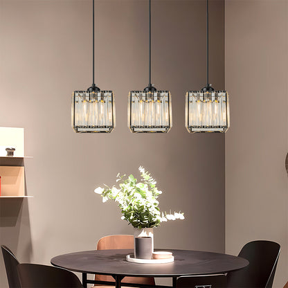 Mehrfachleuchte Kristallinsel Hängeleuchte