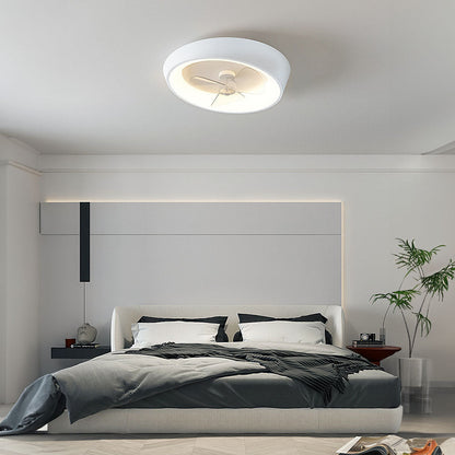 Moderner LED-Deckenventilator mit Licht