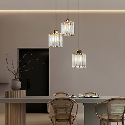 Mehrfachleuchte Kristallinsel Hängeleuchte