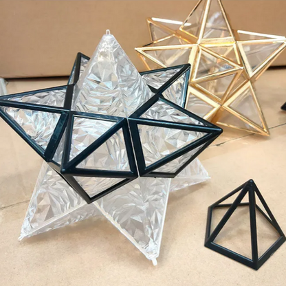 Sternförmige Einbau-Deckenleuchte