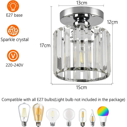 Schlanke schwarze Deckenleuchte für den Flur