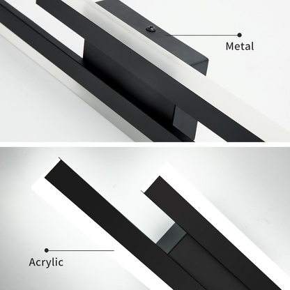 Lange Acryl-LED-Wandlampe