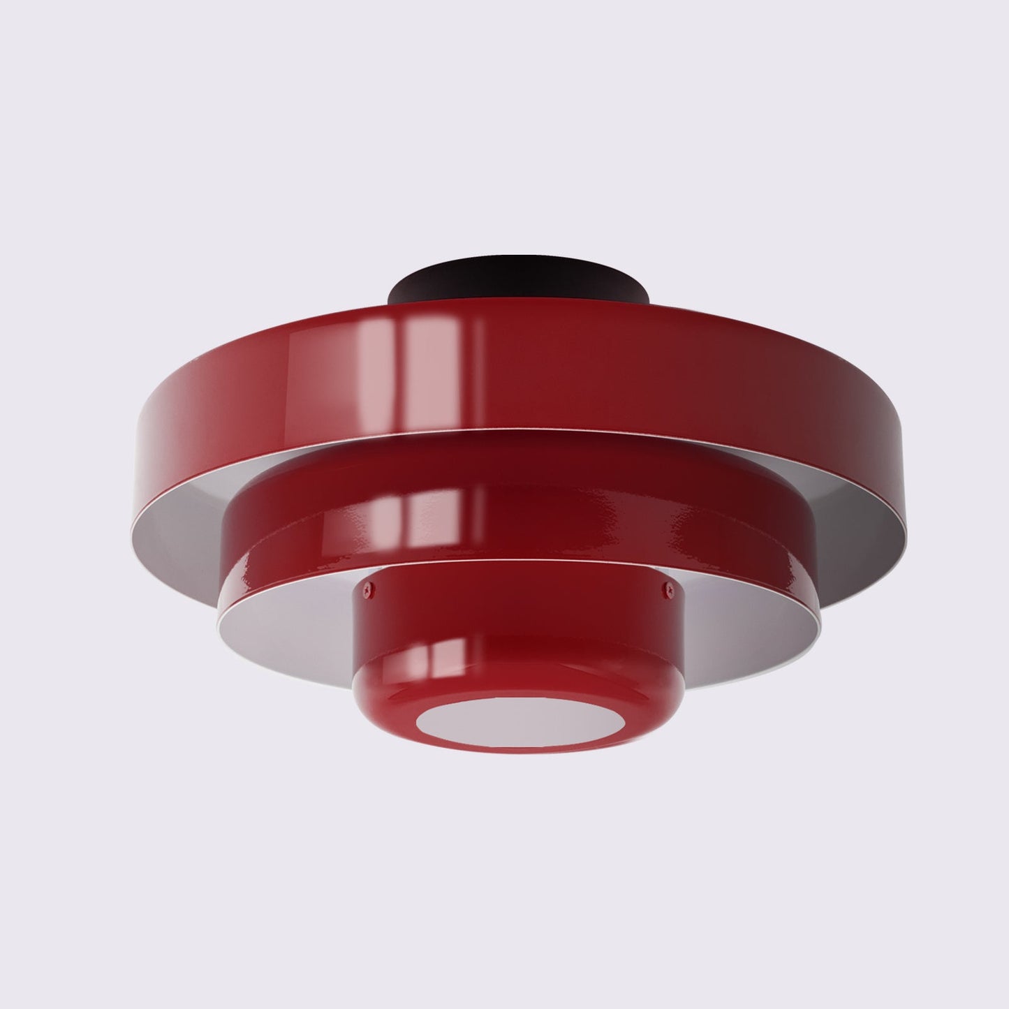 Leuchte zur Deckenmontage im Stil der Mitte des Jahrhunderts