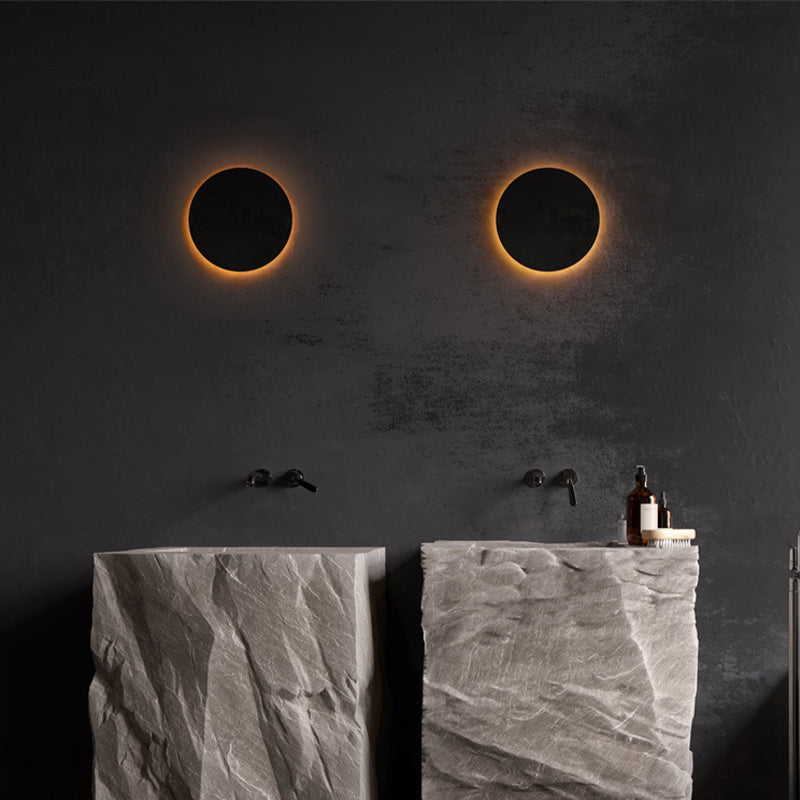 Moderne geometrische LED-Außenwandleuchte