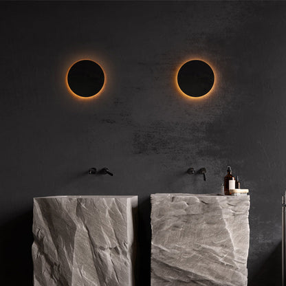 Moderne geometrische LED-Außenwandleuchte