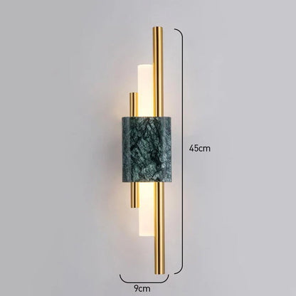 Marmor-Akzent LED-Wandlampe