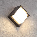 Geometrische LED-Außenwandleuchte