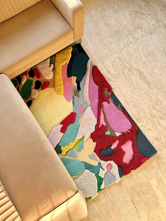 Moderner Wollteppich