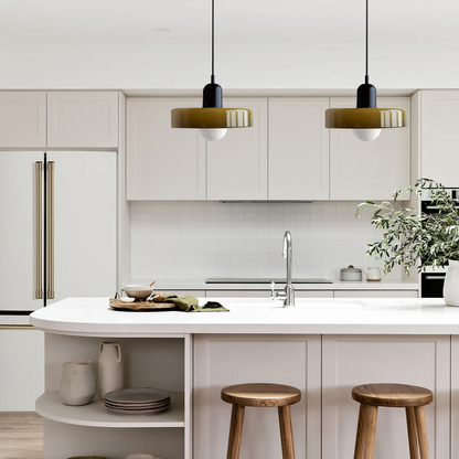 Moderne Art-Déco-Hängeleuchte